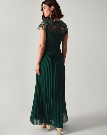 Monsoon Lace Pleated Bridesmaid Dress
