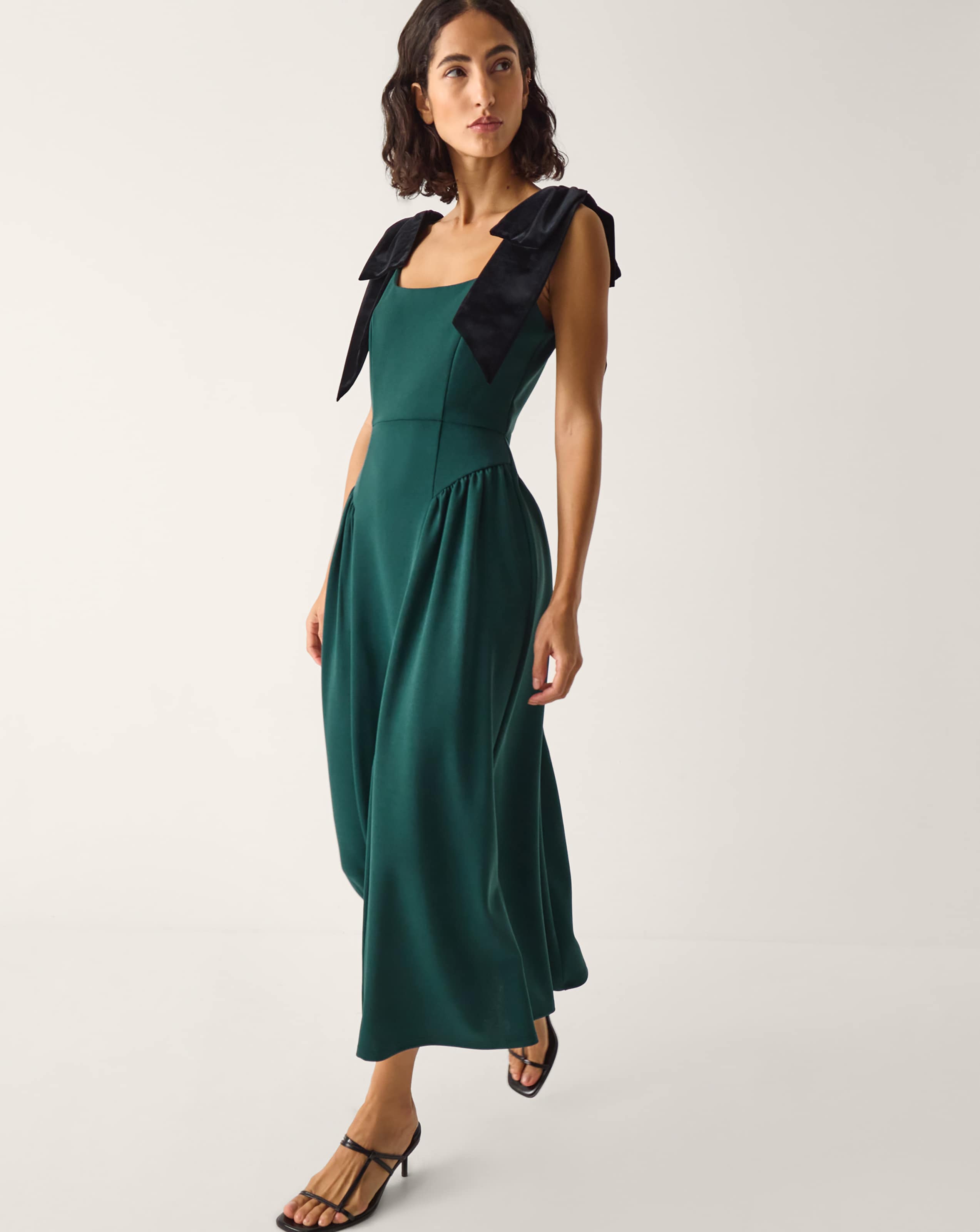 New In - Monsoon Billi Strap Jersey Midi Dress