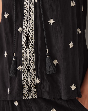 Monsoon Samara Embroidered Tank Top