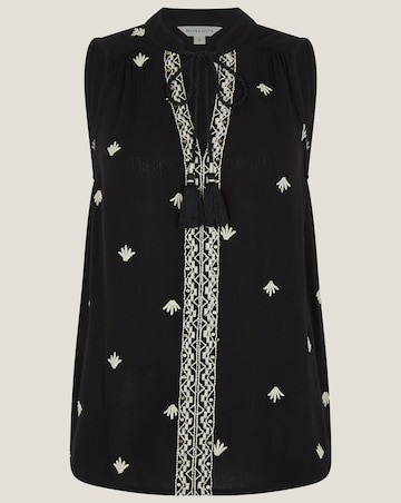 Monsoon Samara Embroidered Tank Top