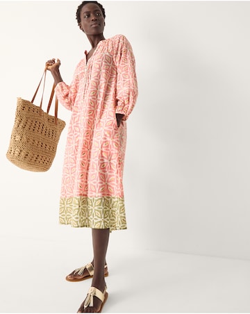 Monsoon Elma Print Midi Tunic Dress