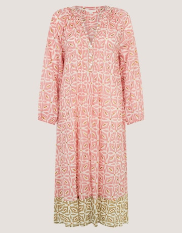 Monsoon Elma Print Midi Tunic Dress