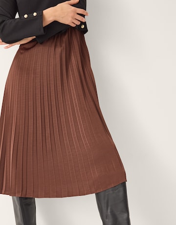 Monsoon Flora Jersey Pleated Midi Dress