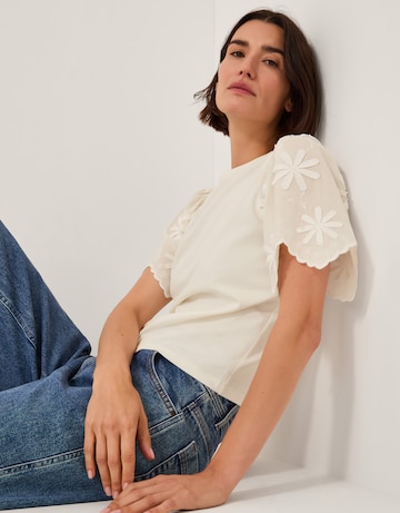 Monsoon Mel Sleeve Jersey T-Shirt