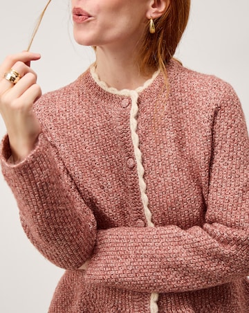 Monsoon Suki Scallop Peplum Cardigan