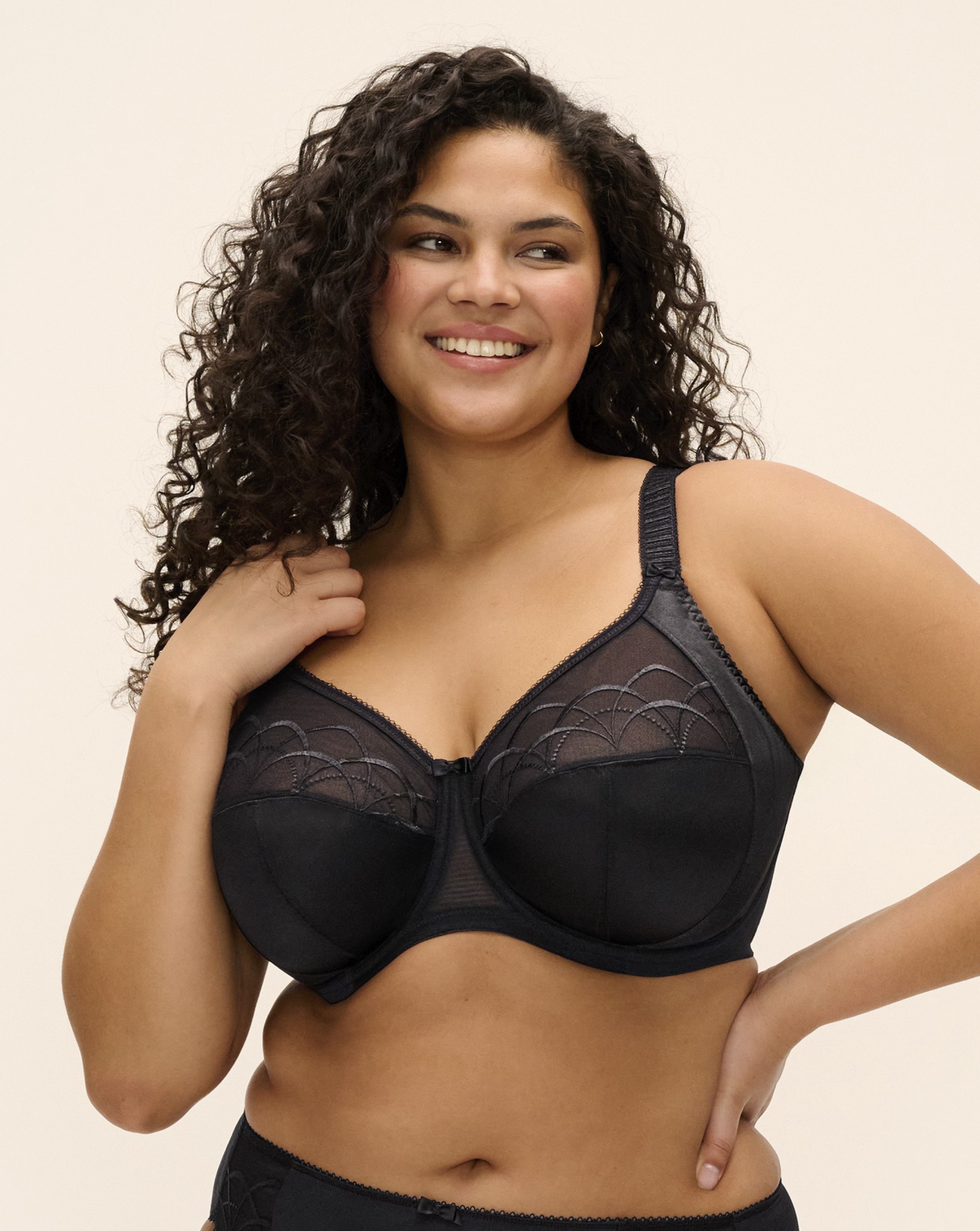 New In - Elomi Cate Full Cup Wired Bra Black