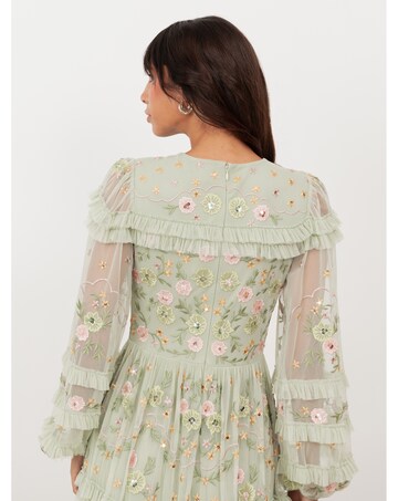 Maya Deluxe Embroidered Dress