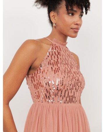 Maya Deluxe Sequined Dress