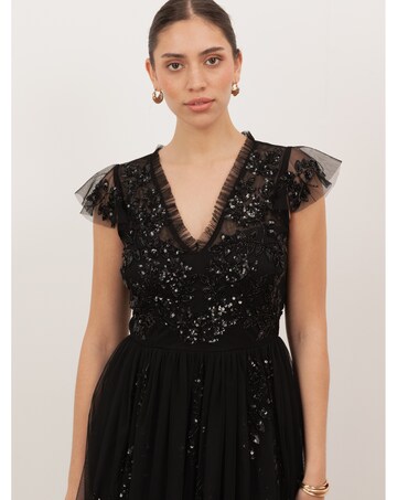 Maya Deluxe Embellished Dress