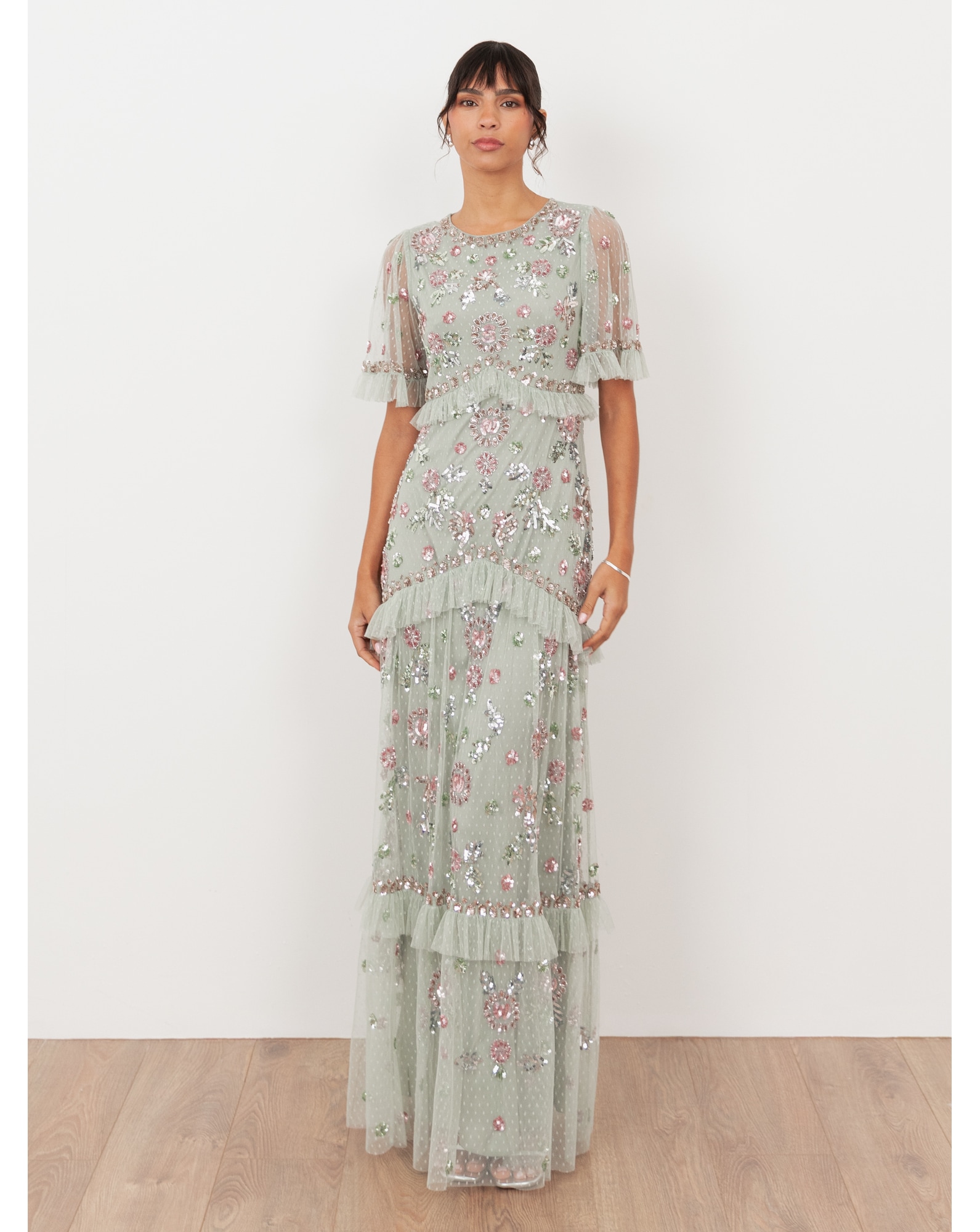 Maya Deluxe Embellished Dress