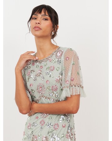 Maya Deluxe Embellished Dress