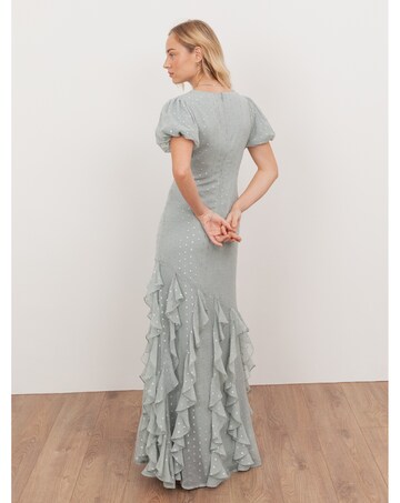 Anaya With Love Metallic thread Dress