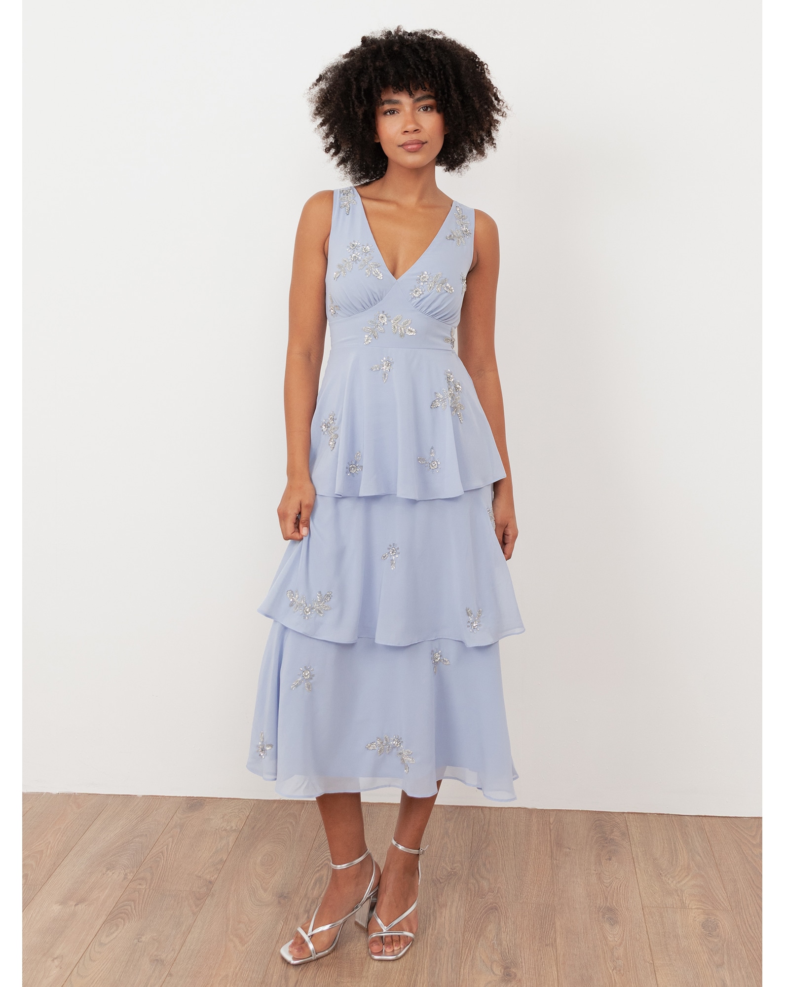 Maya Deluxe Embellished Dress