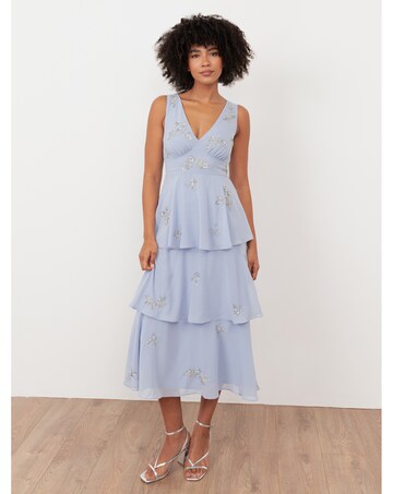 Maya Deluxe Embellished Dress