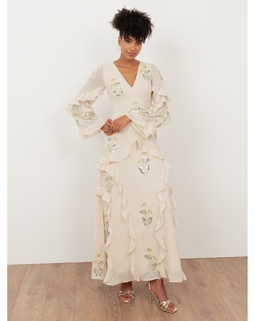 Maya Deluxe Embellished Dress