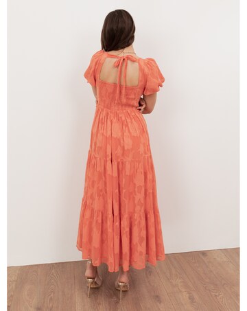 Anaya With Love Burnout Fabric Dress