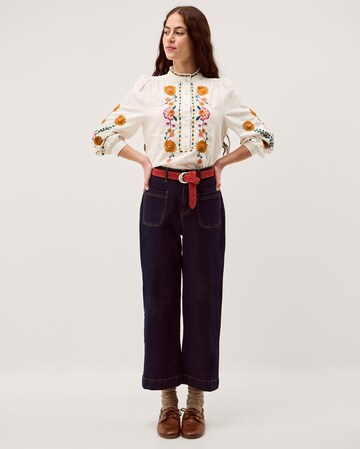 Monsoon Emmy Embroidered Long Sleeve Top