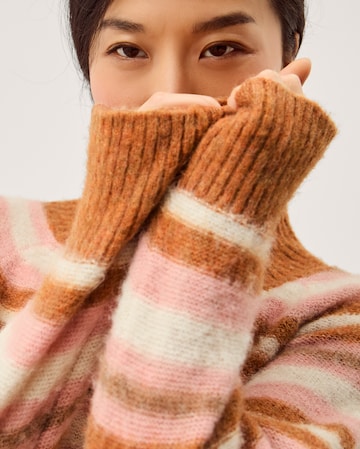 Monsoon Solana High Neck Stripe Jumper