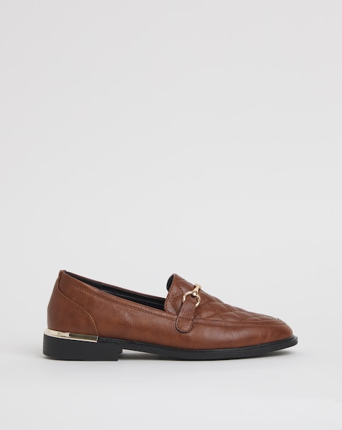 Cushion Walk Quilted Loafers EEE Fit