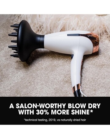 hd Helios Professional Hair Dryer White