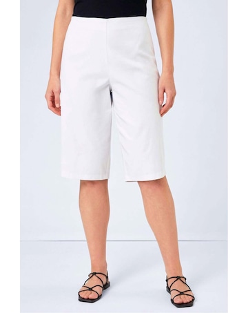 Roman Curve Knee Length Shorts