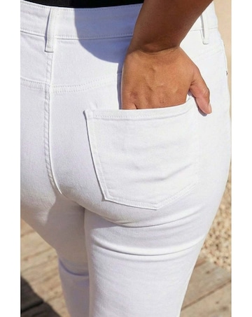 Roman Curve Stretch Denim Jegging