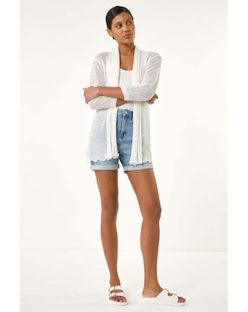 Roman Longline Back Detail Cardigan