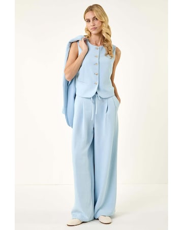 Roman Fluid Tie Front Smart Trouser