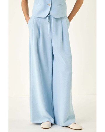 Roman Fluid Tie Front Smart Trouser