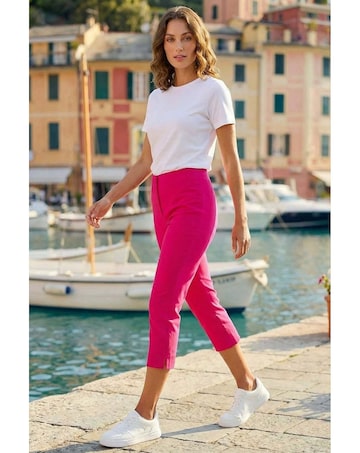 Roman Petite Cropped Stretch Trouser