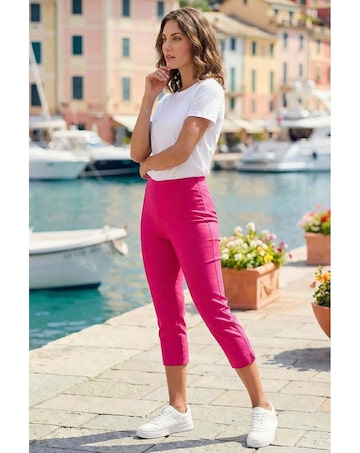 Roman Petite Cropped Stretch Trouser