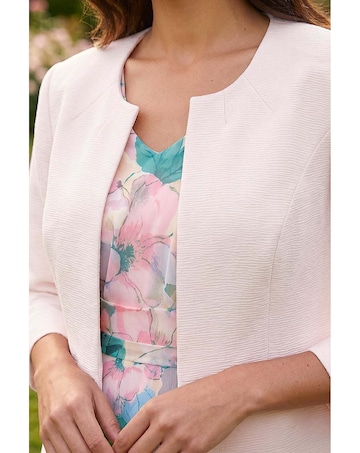 Roman Tailored Jacquard Jacket
