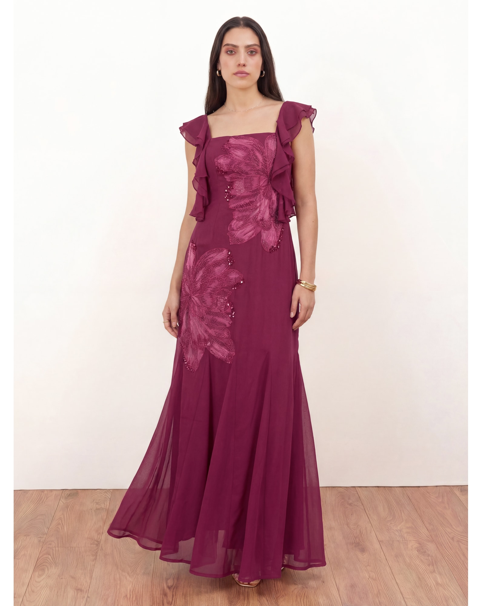 Women's Embroidered Maxi Dresses