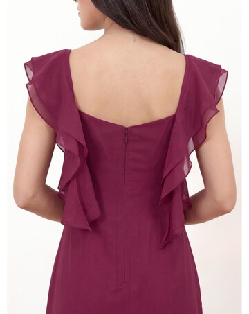 Maya Deluxe Embroidered Maxi Dress