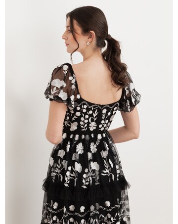 Maya Deluxe Embroidered Dress