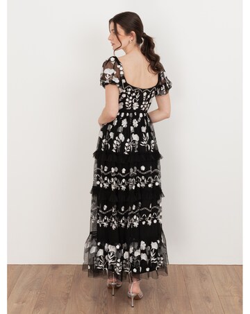 Maya Deluxe Embroidered Dress