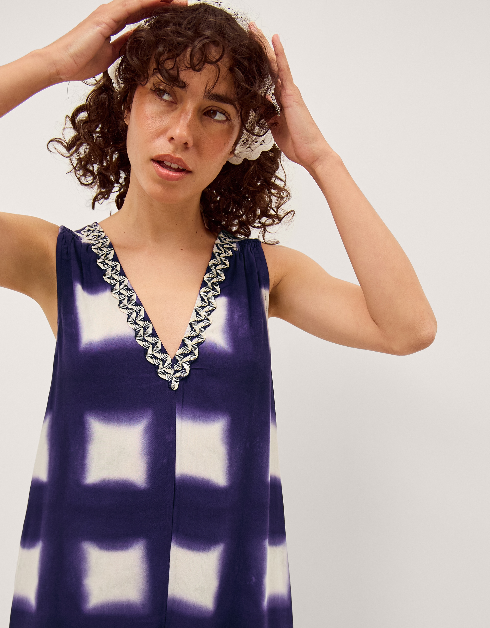 Monsoon Halia Artisanal Tie-Dye Jumpsuit | Ambrose Wilson