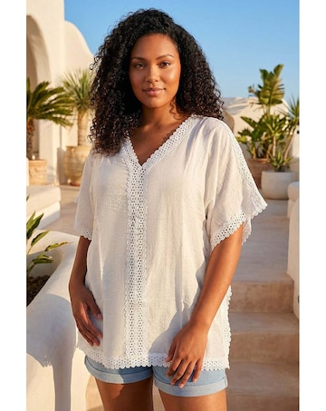 Roman Curve Crochet Top