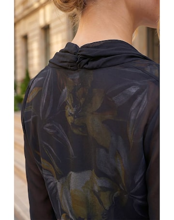 Roman Ruched Hem Chiffon Bolero