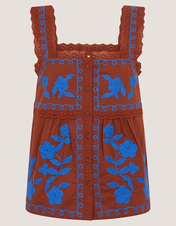 Monsoon Madison Broderie Lace Top