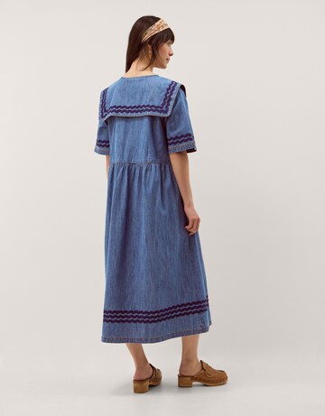 Monsoon Shelby Square Collar Midi Dress