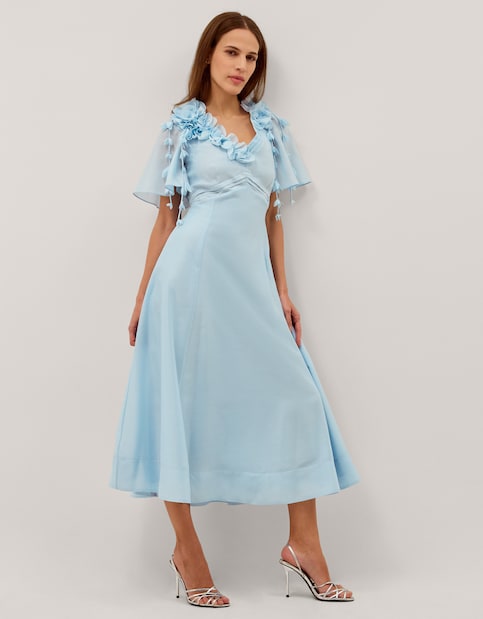 Monsoon Clarissa Floral Midi Dress