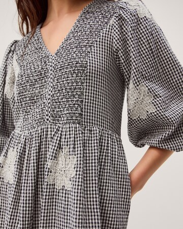 Monsoon Mimi Puff Sleeve Midi Dress