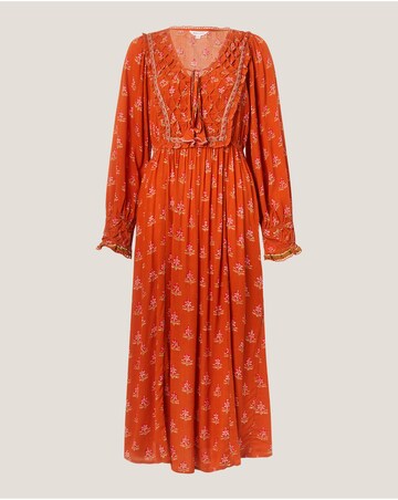 Monsoon Amaya Floral Print Midi Dress