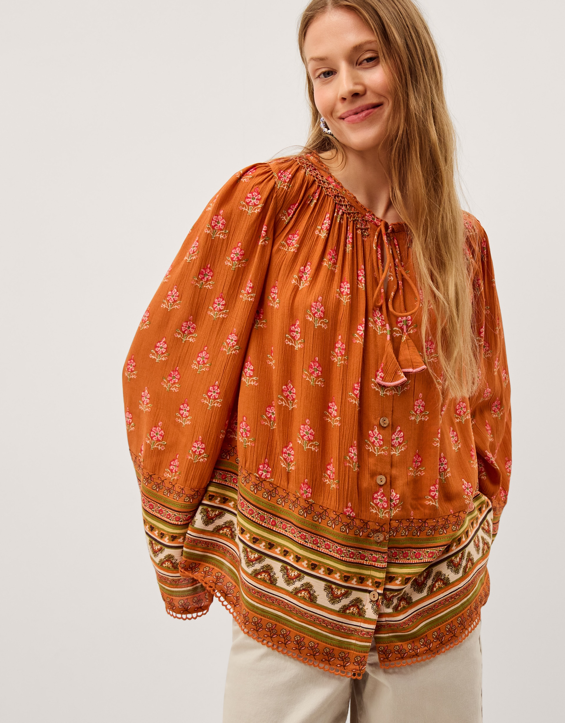 New In - Monsoon Amaya Floral Print Blouse