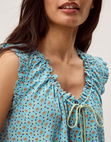 Monsoon Millie Print Frill Top