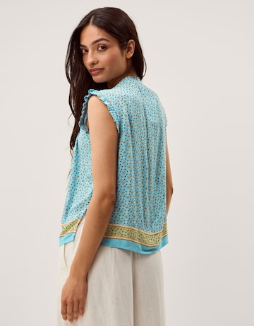 Monsoon Millie Print Frill Top