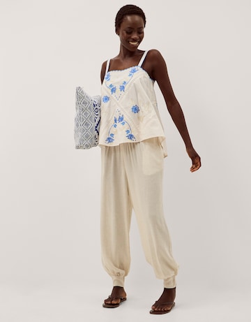 Monsoon Sophie Sleeveless Embroidered Top