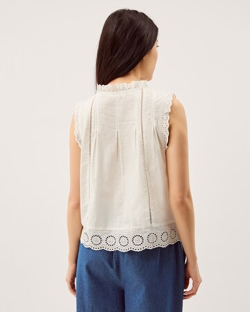 Monsoon Trish Sleeveless Frill Top