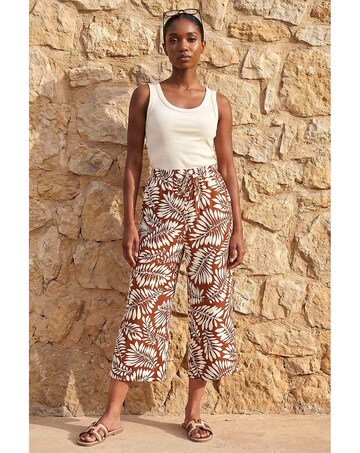 Roman Petite Cropped Trousers